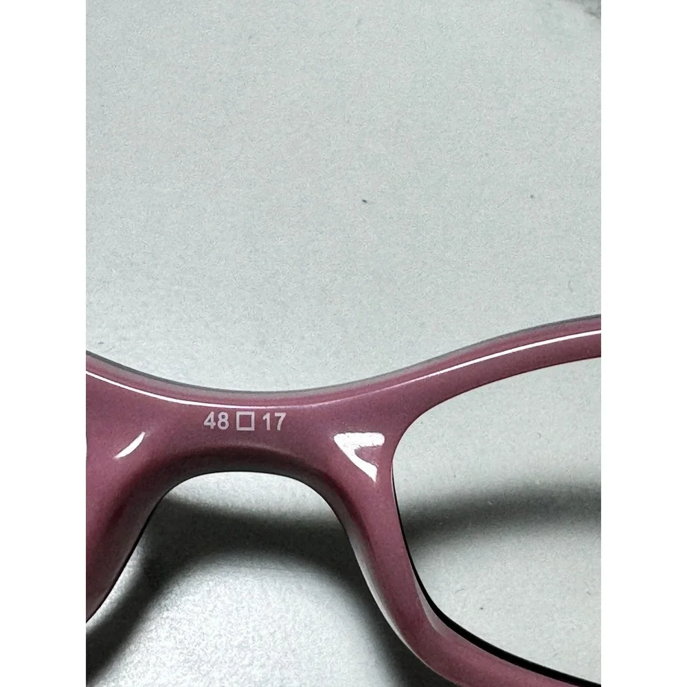 Chelsea Morgan CMM811 BK/PK Black Pink Polka Dot Rhinestone Frames 48-17-130